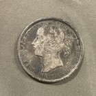 1864 New Brunswick Canada 20c Queen Victoria Silver Coin  0062