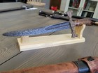 Civil War Era Custom Made Skull And Bone Bowie Knife bayonet dagger
