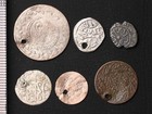  lot Of 6 Ottoman Coins  Silver Or Bronze  Islamic Turkey Egypt  e7371 7h1