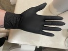 100 Pcs Black Nitrile Gloves Powder Free Latex Free Disposable 2 Boxes