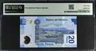 M4698 Banco De Mexico 20 Pesos 2006 P122a Pmg Superb Gem Unc 68 Epq