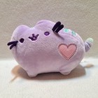 Gund Pusheen Pastel Purple Heart Plush Stuffed Animal Small Cat 6   Kawaii 2018