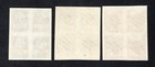 Georgia 1922 Blocks Of Stamps  Lyapin 26 1 -28 1  Mh