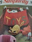 Vintage Toy Sewing Pattern Stuffed Animals 1968