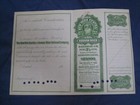 1915 New York Central   Hudson River Railroad Company Stock Certificate