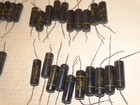 50 -vintage Sprague Black  Capacitor Pulls  1  400v 109p  4