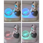 Astronaut Crystal Ball Night Light Galaxy Color Changing Led Lamp Desk Decor Ex