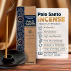 Palo Santo Incense Sticks  12 Pack  And Holder From Peru Premium Authentic -    