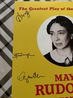 Oh Mary Maya Rudolph Cast Signed Broadway Poster Snl Window Card Free Shipping