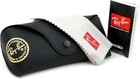 Ray Ban Black Soft Leather Case For Sunglasses Eyeglass   Cleaning Cloth Giftbox