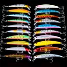 20pcs Minnow Set - Lure Fishing Tackle Outdoor Fishing Bait Kit Artificial Bait