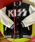 Kiss Jacket Leather Sleeves Large