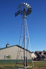 Aermotor Windmill Rebuilt 8ft A-702 With New 27ft Windmill Tower
