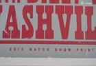 Sturgill Simpson Ryman Auditorium Hatch Show Print Poster Live Concert 2015