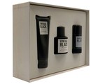 Kenneth Cole Vintage Black 3 Pc Gift Set For Men-3 4oz Edt 3 4 Oz Asb 2 6 Oz Deo