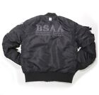 Capcom Original Resident Evil Biohazard Ma-1 Bsaa Flight Jacket  Size Xl