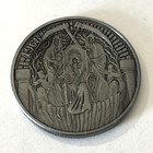 Token Mythical Death Evil Skull Heads Tails Lucky good Luck Pocket Coin
