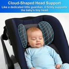 Black Infant Car Seat Insert  Universal  Soft Breathable Head body Support 0-3y