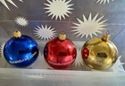 Very Rare  Set Of 3 Duran Duran Christmas Tree Ornaments - 2000 Pop Trash Tour