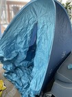 Baby Beach Tent Blue Pop-up Sunshade Uv Protection Cover Sunbayyouth Park Play
