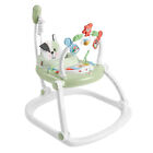Fisher Price Puppy Spacesaver Jumperoo Baby Bouncer Activity Center  used 