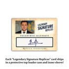 2022 Style Volodymyr Zelenskyy Ukraine Presidential Replica Signature Card