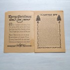 Santa s Gift To You Vtg Christmas Promo Activity Book May Barr Dept  Store