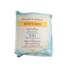 3 Pack Burt s Bees 3 In 1 Facial Cleansing Towelettes   Makeup Remover Wipes
