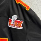 Nwt Kansas City Chiefs Patrick Mahomes 15 Black Jersey Large Super Bowl Nike Nfl