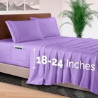4-piece Bed Sheet Set - Luxury Bedding 1500  Hotel Quality Microfiber  All Ar   