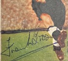 Signed Frank Broome 1930s Aston Villa Notts County England Football Autograph