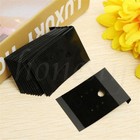 100pcs Plastic Earring Display Hang Cards Jewelry Stud Holder 5x4 5cm