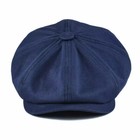 Men s Newsboy Flat Cap 100  Cotton Gatsby Ivy Golf Cabbie Hat