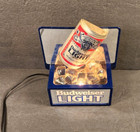 Vintage 1982-83 Budweiser Light Beer Can On Ice Sign Anheuser Busch Bud Works