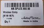 Ashley Norton Windsor Entry Nb sples 900 50  Architectural Hardware