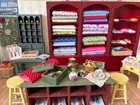 New  Ooak Artist Handcrafted Sew Shop  Diorama 1 12 Scale