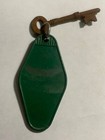 Vintage Hotel Motel Room Key Fob With Skeleton Key 