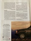 1993 Jeep Grand Cherokee Two Page Print Ad V8 Engine