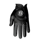 Footjoy Men s Weathersof Golf Glove  Black  Medium  Worn On Black 