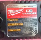 Milwaukee Tool 48-59-2001 Battery M4 Charger With 4v Li-ion Battery  Redlithium