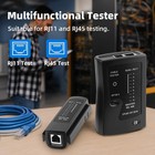 Rj45 Rj11 Network Cable Tester Ethernet Lan Tool For Cat5 Cat6 Cat7 Stp Utp