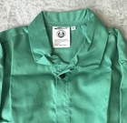 Spark Guard Magid Welding Shirt Mens Large 1830 Long Sleeve Green Jacket Work