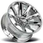20x10  Off Road Monster Wheels M25 Chrome Rims  4 Pcs 