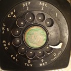 Vintage Western Electric 500 Rotary Phone  Bakelite 1950 Bell System Works Rings