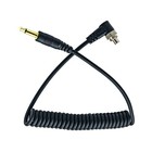 3 5mm Plug To Male Flash Pc Sync Cord Cable 12  12 Inch For Studio Photograph   