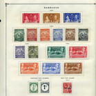Barbados Collection On Complete Scott Blue International Pages