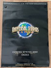  rare    Japan B1 Usj Opening Poster  2001  Original Universal Studios Japan