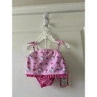 Hello Kitty Character Toddler Girl Shimmer Tankini Two-piece Swimsuit Size 3t