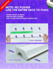 Riamch 4 Pack Mahjong Racks  Tile Holder 17 2in 4 White