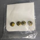 Us Sergeant Major E9 Army Insignia Chevron Black Metal Pin  Rank Set Of 2